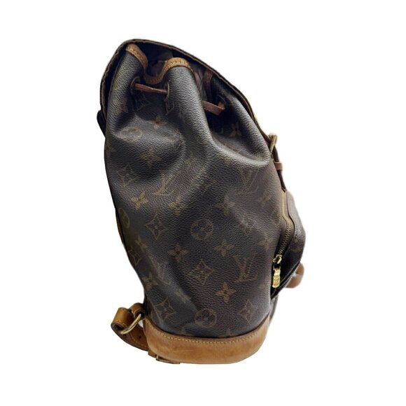 LOUIS VUITTON Brown Monogram Backpack - Picture 4 of 14
